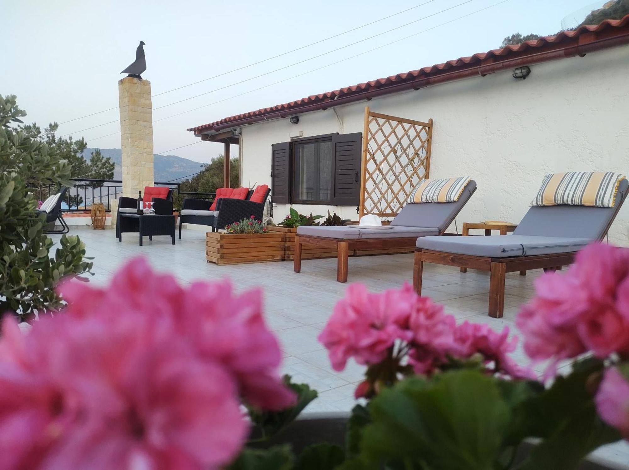 Summer Dream Cottage, 2Br, Beautiful Sea View موخلوس المظهر الخارجي الصورة